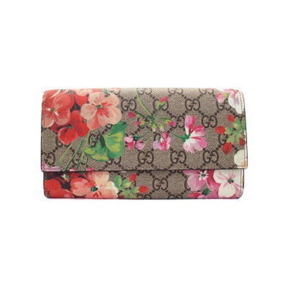Gucci GG Blooms Continental Wallet Bifold Long - Picture 1 of 5